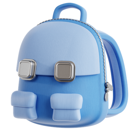 School Bag  3D Icon