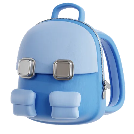 School Bag  3D Icon