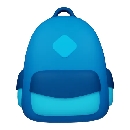 School Bag  3D Icon