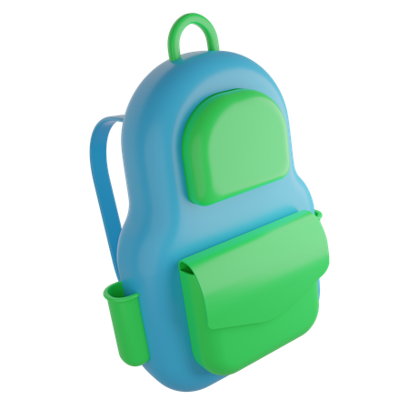 School Bag  3D Icon