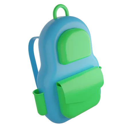 School Bag  3D Icon