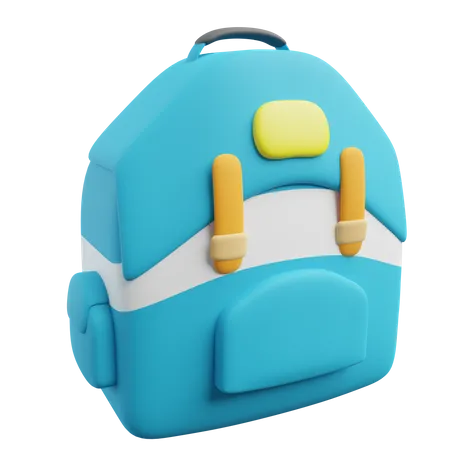 School Bag  3D Icon