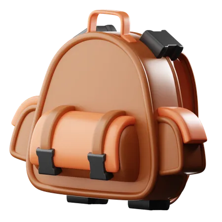 School Bag  3D Icon