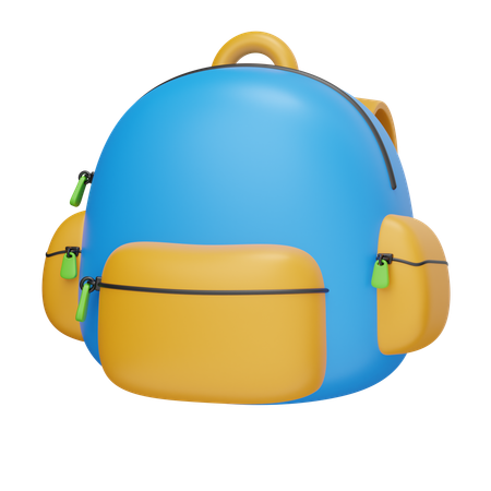 School Bag  3D Icon