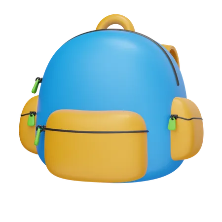 School Bag  3D Icon