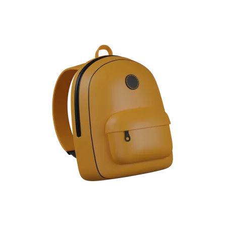 School Bag  3D Icon