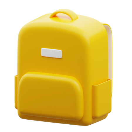 School Bag  3D Icon