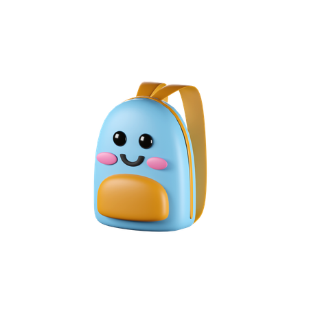 School Bag  3D Icon