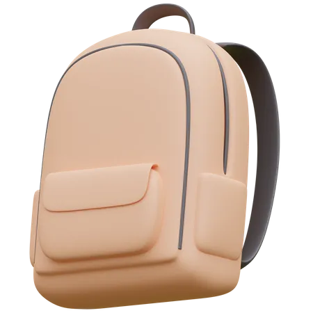 School Bag  3D Icon