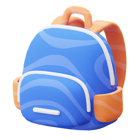 School Bag  3D Icon