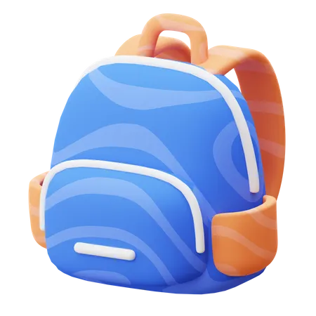 School Bag  3D Icon