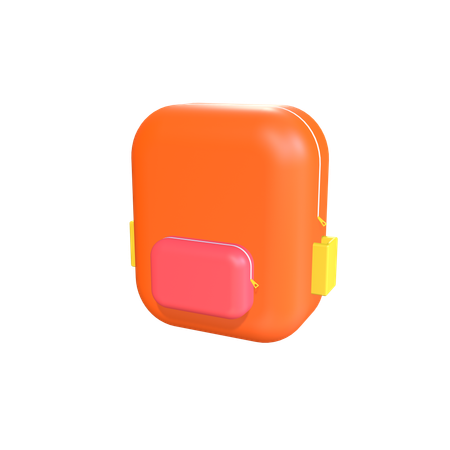 School Bag  3D Icon