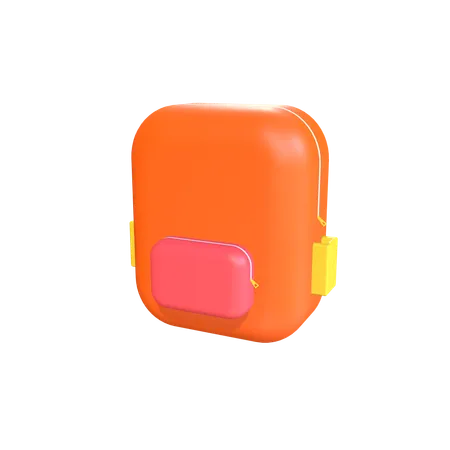 School Bag  3D Icon