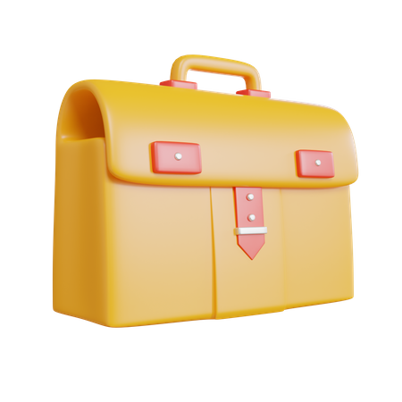 School Bag  3D Icon