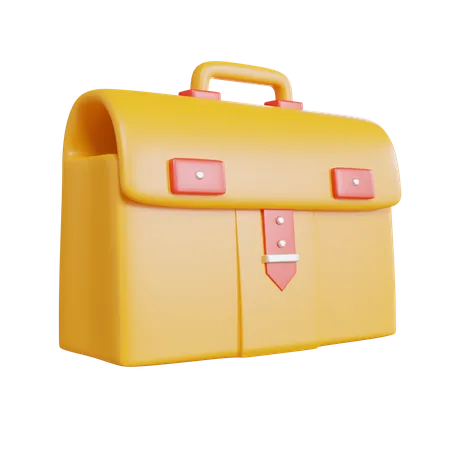 School Bag  3D Icon