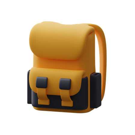 School Bag  3D Icon