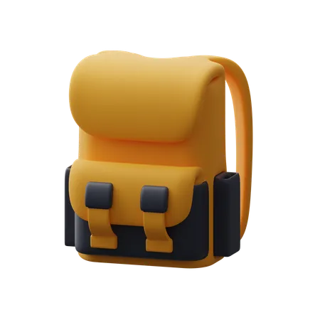 School Bag  3D Icon