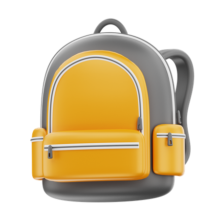 School Bag  3D Icon