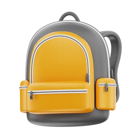 School Bag  3D Icon