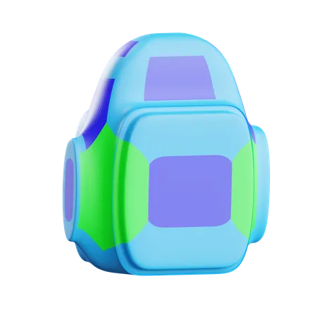 School Bag  3D Icon