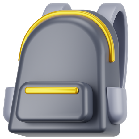 School bag  3D Icon