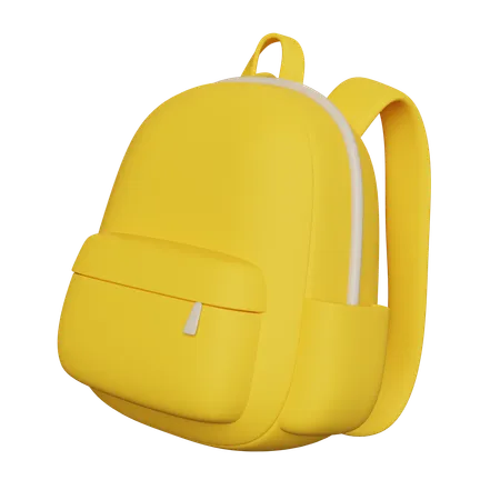 School Bag  3D Icon