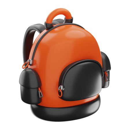 School Bag  3D Icon