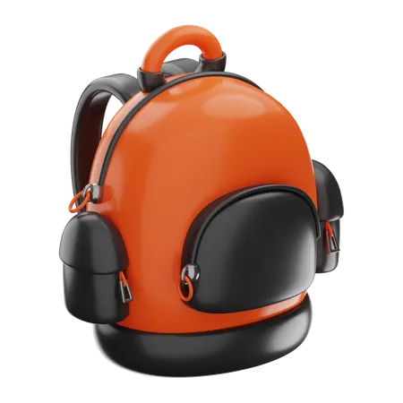 School Bag  3D Icon