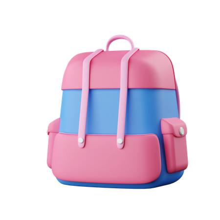 School Bag  3D Icon