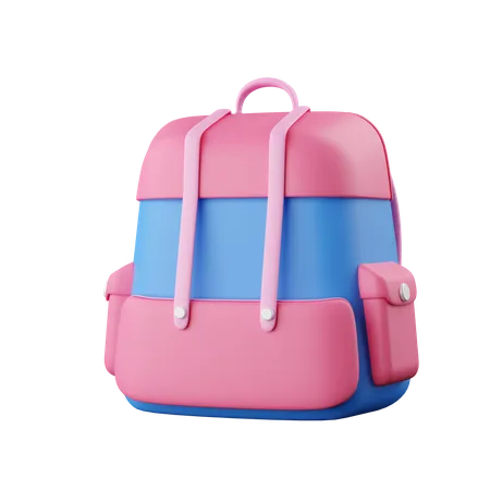 School Bag  3D Icon