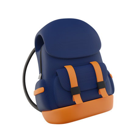 School Bag  3D Icon