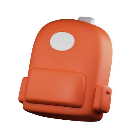 School Bag  3D Illustration