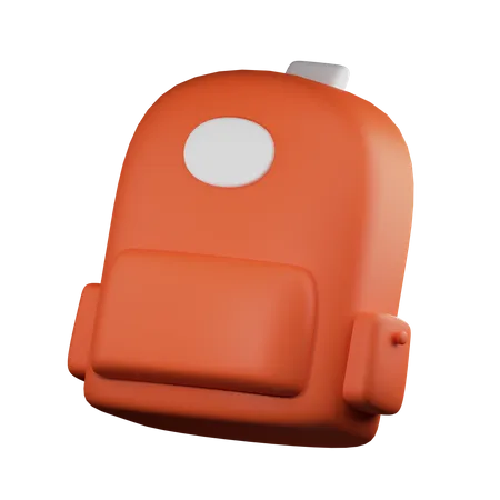 School Bag  3D Illustration