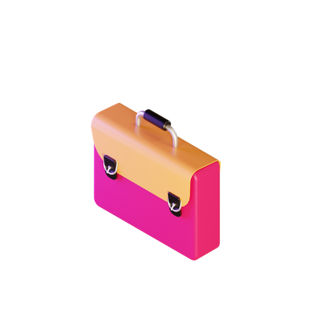 School Bag  3D Illustration