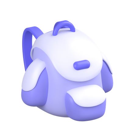 School-bag 3D Icon