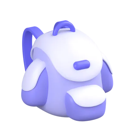 School-bag 3D Icon