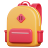 3d school supplies logo
