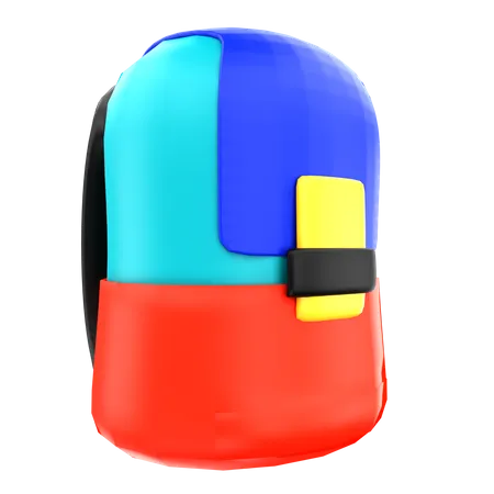 3 D Render School Bag Illustration 3D Icon