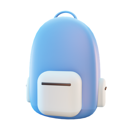 School Bag  3D Icon