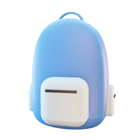 School Bag  3D Icon