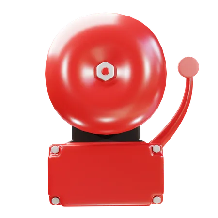 3 D Render School Bell 3D Icon