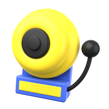 School Bell  3D Icon