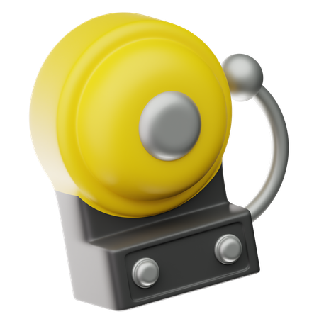 School Bell  3D Icon