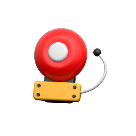 School Bell  3D Icon