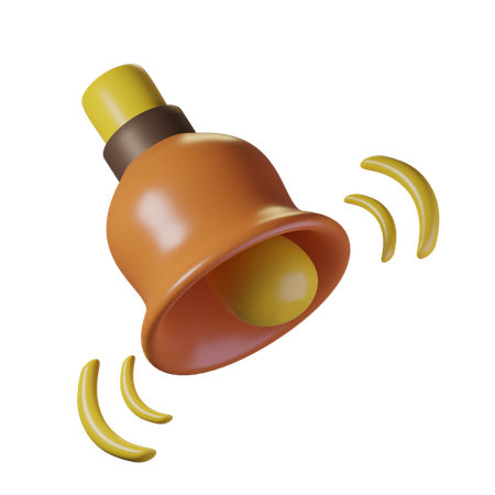 School Bell  3D Icon