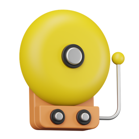 School Bell  3D Icon