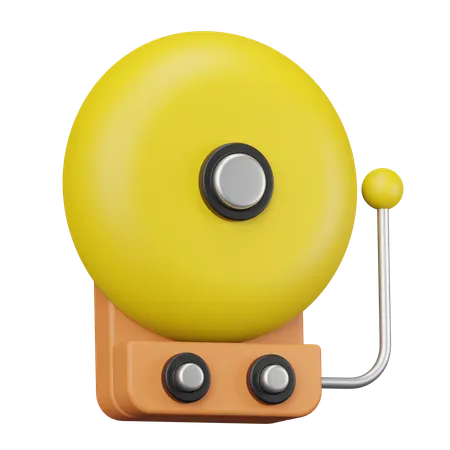 School Bell  3D Icon