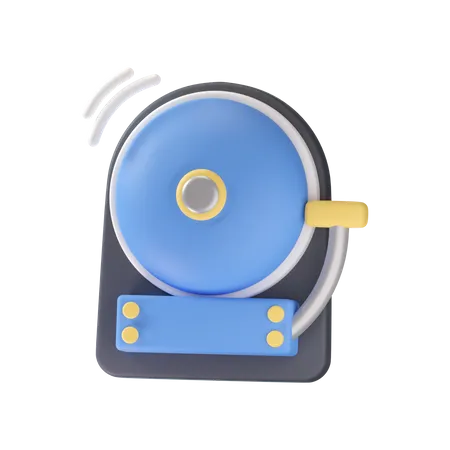 School Bell  3D Icon