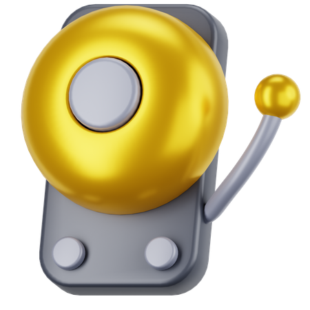 School Bell  3D Icon