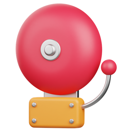 School Bell  3D Icon